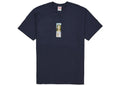 Supreme Prayer Card Box Logo Tee Navy
