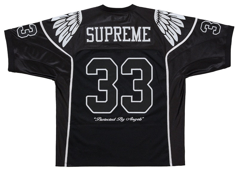 Supreme Wings Football Jersey Black