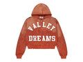 Vale Forever Classico Zip Up Hoodie Orange